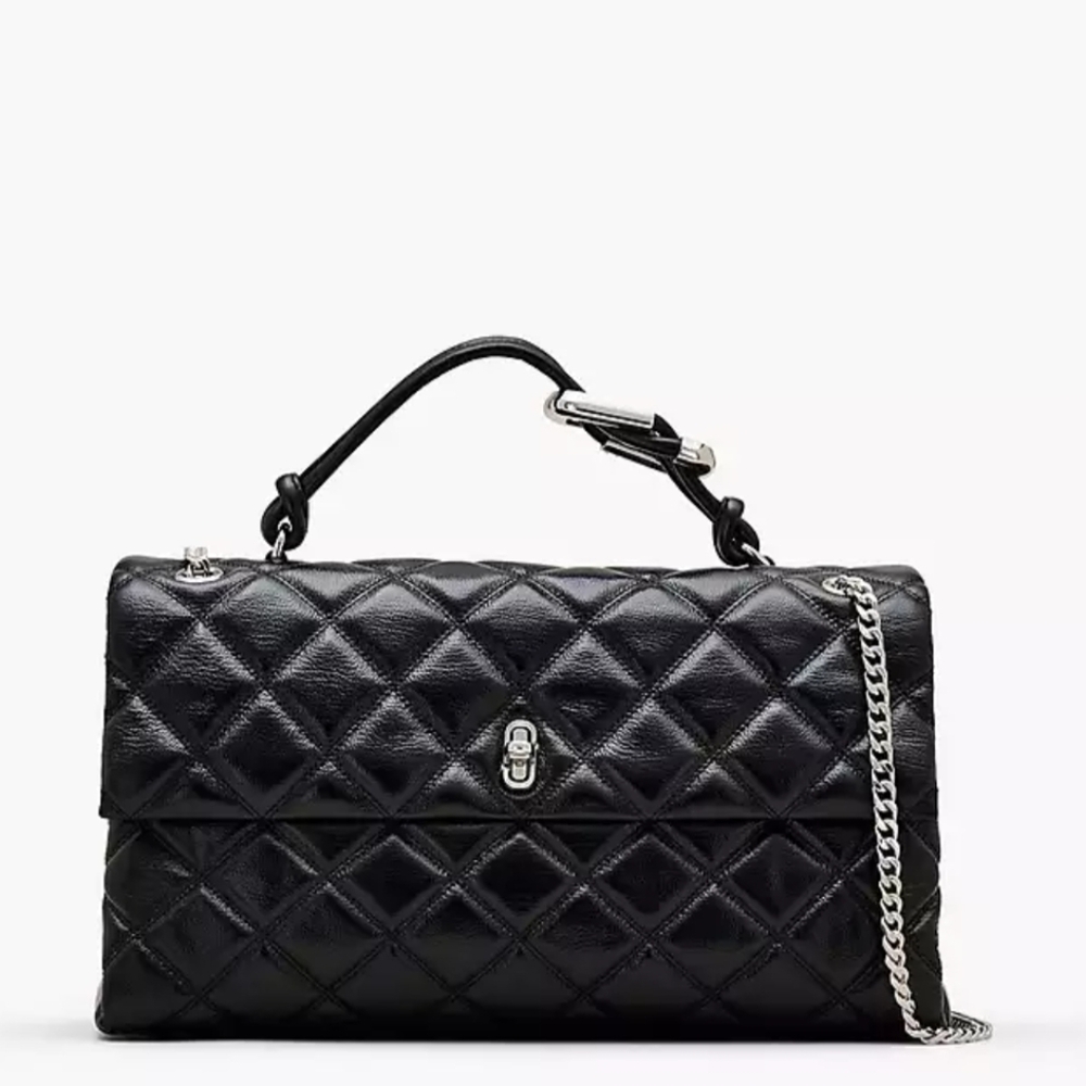 Marc Jacobs Quilted XL Dual Convertible Shoulder Bag Runway